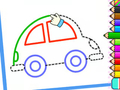 Hra Kresba batole: Roztomilé auto 