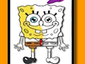 Hra SpongeBob Omalování dobrodružství