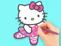 Hra Omalovánky: Hello Kitty Dancing 
