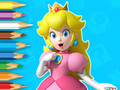 Hra Omalovánky: Mladá princezna Peach 