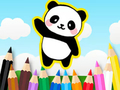 Hra Omalovánky: Roztomilá panda 