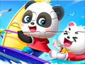 Hra Puzzle: Baby Panda Sailing 