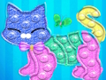 Hra Pop It 3d fidget a výrobce hraček