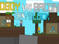 Hra Obby vs Bacon: McskyBlock