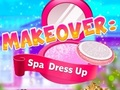 Hra Makeover Spa obléká se