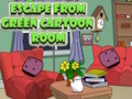 Hra Útěk z Green Cartoon Room 