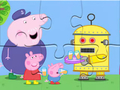 Hra Skládačka: Robot Peppa 