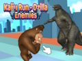 Hra Kaiju Run - Dzilla nepřátelé