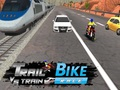 Hra Trail Bike versus Train Race 