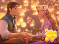 Hra Skládačka: Rapunzel 