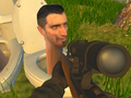 Hra Sniper vs Skibidi WC 