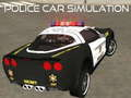 Hra Policejní auto simulátor 2020 