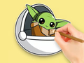 Hra Omalovánky: Mistr Yoda 
