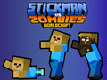 Hra Stickman vs Zombies Worldcraft