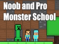 Hra Škola Noob a Pro Monster School 