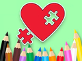 Hra Omalovánky: BTS Heart Jigsaw 