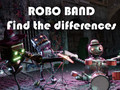 Hra Robot Band - Najděte rozdíly 