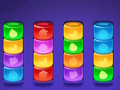 Hra Bonbónové barevné třídění puzzle 