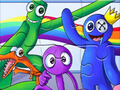 Hra Puzzle: Rainbow Friends 2 