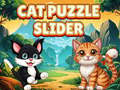 Hra Kočičí puzzle posuvník 