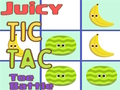 Hra Šťavnatá bitva Tic Tac Toe 