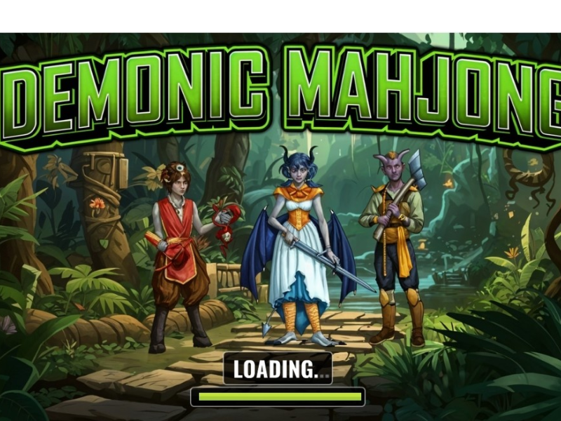 Hra Démonický Mahjong 