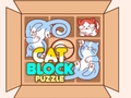 Hra Puzzle s blokem kočky 