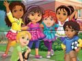 Hra Skládačka: Dora Into City 