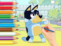 Hra Omalovánky: Bluey a Bingo 