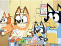 Hra Skládačka: Bluey Shopping Day 