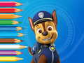 Hra Omalovánky: Paw Patrol Chase 