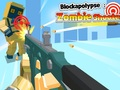 Hra Blockapolypse zombie střílečka 