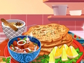 Hra Roxie's Kitchen Domácí Naan 