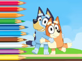 Hra Omalovánky: Bluey And Bingo Holiday 