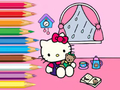 Hra Omalovánky: Hello Kitty Rainy Day 