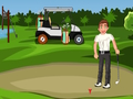 Hra Golfový míček uniknout 