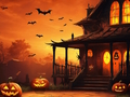 Hra Strašidelná halloweenská skrytá dýně 