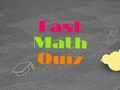 Hra Rychlý matematický kvíz 