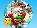 Hra Kulaté puzzle Sbírejte vtipné vánoční obrázky 