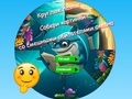 Hra Kulaté puzzle Sbírejte obrázky legračních obyvatel oceánu 