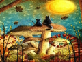 Hra Kočky Houby Jigsaw 