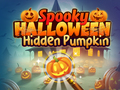 Hra Strašidelná halloweenská skrytá dýně 