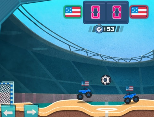 Hra Turbo Truck Fotbal 