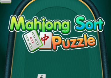 Hra Puzzle řazení Mahjong 