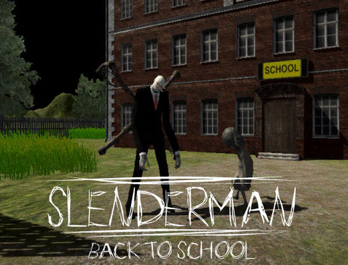 Hra Slenderman zpátky do školy 