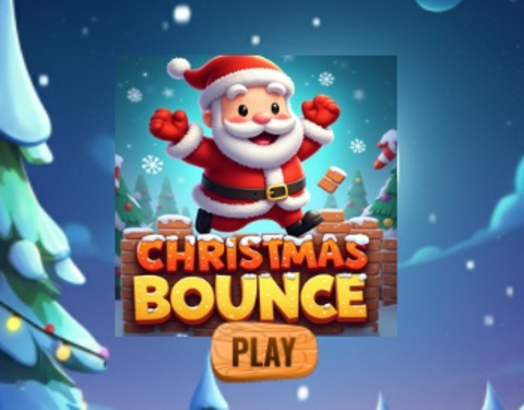 Hra Vánoční Bounce 