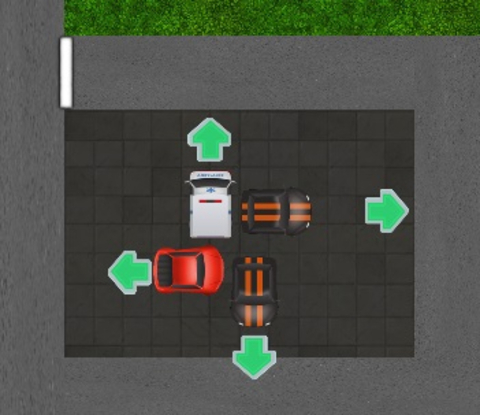 Hra Parkovací auto 