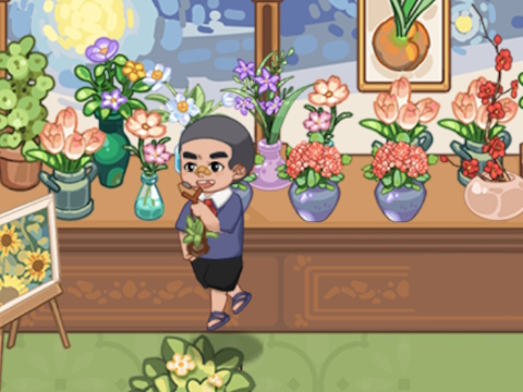 Hra Mart Puzzle Flower Match