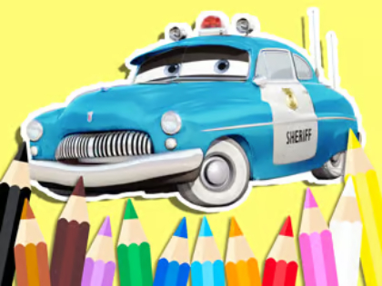 Hra Omalovánky: Cars Sheriff 
