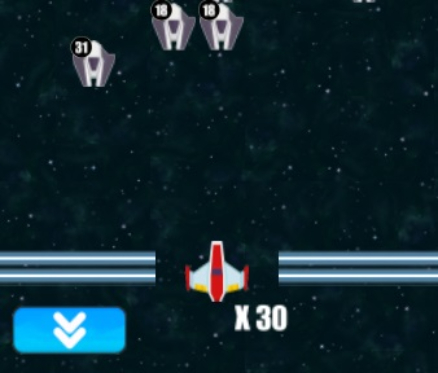 Hra Space Blasters
